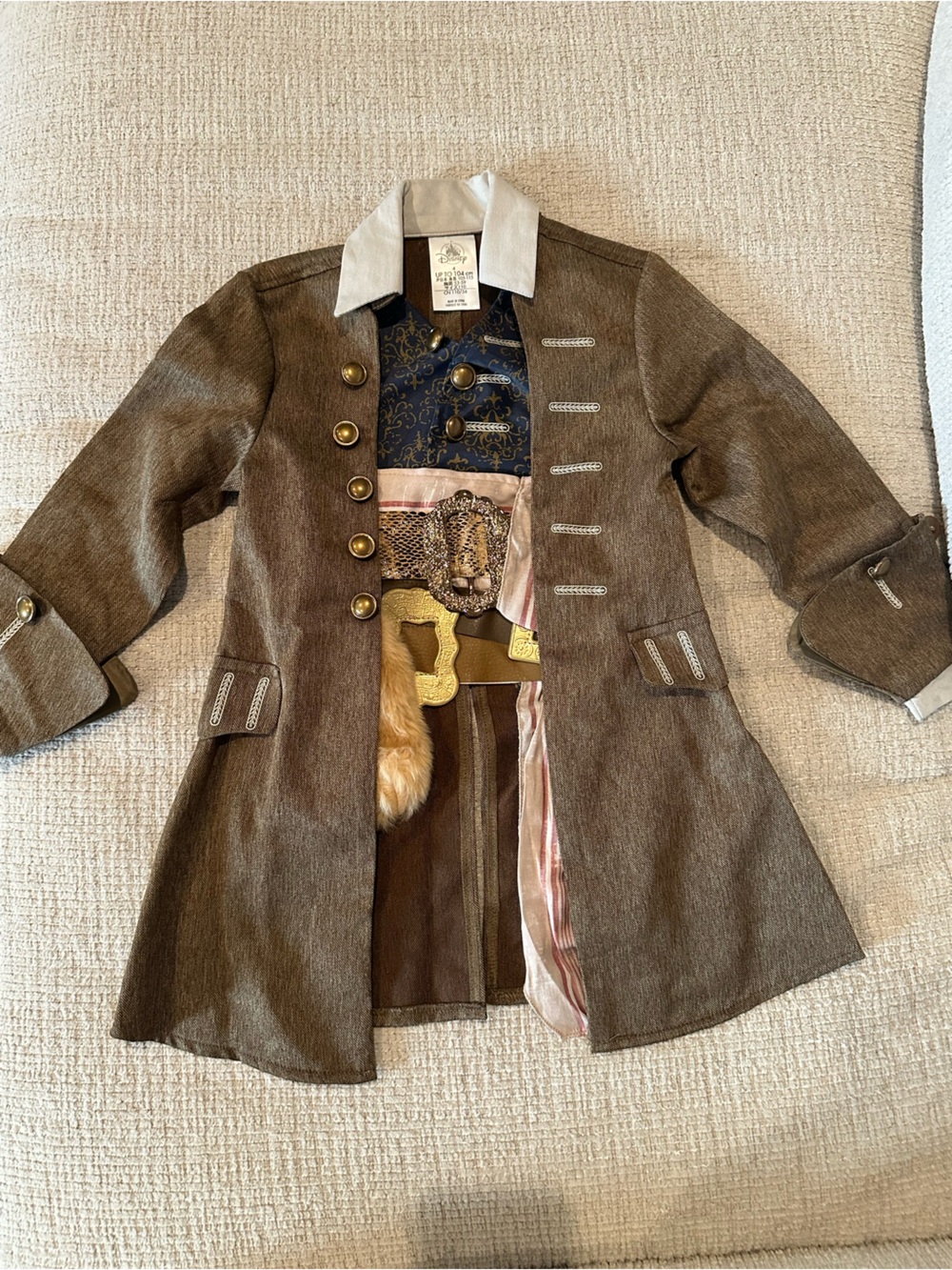 Disney Jack Sparrow Costume Size 4